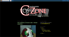 Desktop Screenshot of cos-zone.blogspot.com