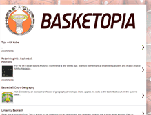 Tablet Screenshot of basketopia.blogspot.com