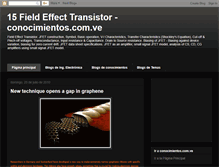 Tablet Screenshot of conocimientosfet.blogspot.com