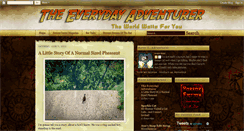 Desktop Screenshot of everyday-adventurer.blogspot.com