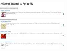 Tablet Screenshot of cowbelldigitalmusiclinks.blogspot.com