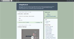 Desktop Screenshot of adegamusical.blogspot.com