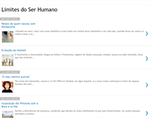 Tablet Screenshot of limitesdoser-humano.blogspot.com