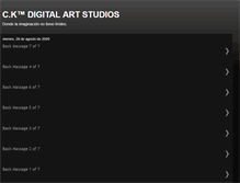 Tablet Screenshot of ckdigitalart.blogspot.com