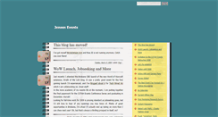 Desktop Screenshot of jensen-events.blogspot.com