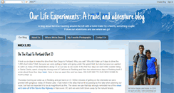 Desktop Screenshot of ourlifeexperiments.blogspot.com