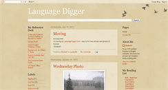Desktop Screenshot of languagedigger.blogspot.com
