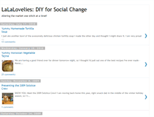 Tablet Screenshot of lalalovelies.blogspot.com