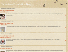 Tablet Screenshot of gmautismfoundationblog.blogspot.com
