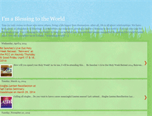 Tablet Screenshot of imablessingtotheworld.blogspot.com