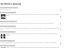 Tablet Screenshot of my-world-is-spinning.blogspot.com