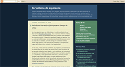 Desktop Screenshot of periodismodeesperanza.blogspot.com