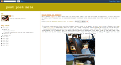 Desktop Screenshot of postpostmeta.blogspot.com