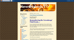 Desktop Screenshot of newshounds1.blogspot.com