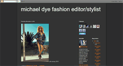 Desktop Screenshot of michaeldye.blogspot.com