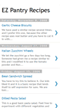 Mobile Screenshot of ezpantryrecipes.blogspot.com
