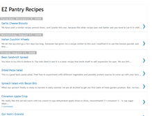 Tablet Screenshot of ezpantryrecipes.blogspot.com