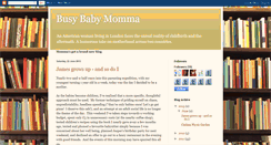 Desktop Screenshot of busybabymomma.blogspot.com