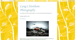 Desktop Screenshot of langsnorthernphotography.blogspot.com