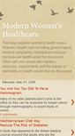 Mobile Screenshot of modernwomenhealthcare.blogspot.com