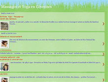 Tablet Screenshot of massagesencevennes.blogspot.com