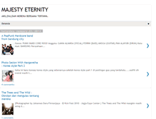 Tablet Screenshot of majesty-eternity.blogspot.com