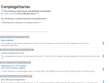 Tablet Screenshot of complegalitarian.blogspot.com