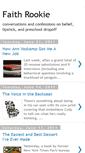 Mobile Screenshot of faithrookie.blogspot.com