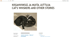 Desktop Screenshot of kissanviiksiajatarinoita.blogspot.com