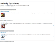 Tablet Screenshot of dadinkydyersdiary.blogspot.com