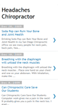 Mobile Screenshot of headaches-chiropractor.blogspot.com