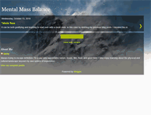 Tablet Screenshot of mentalmassbalance.blogspot.com