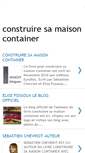 Mobile Screenshot of construire-sa-maison-container.blogspot.com