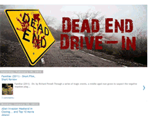 Tablet Screenshot of deadenddrive-in.blogspot.com