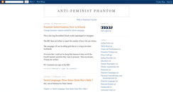 Desktop Screenshot of anti-feminist-phantom.blogspot.com
