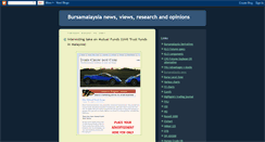 Desktop Screenshot of bursamalaysiaresearch.blogspot.com