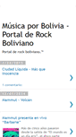 Mobile Screenshot of musicbybolivia.blogspot.com