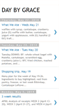 Mobile Screenshot of daybygrace.blogspot.com