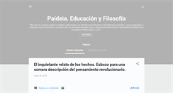 Desktop Screenshot of educayfilosofa.blogspot.com