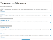 Tablet Screenshot of chuvanesca.blogspot.com