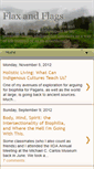 Mobile Screenshot of flaxandflags.blogspot.com