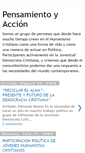 Mobile Screenshot of pensamientoconaccion.blogspot.com