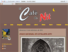 Tablet Screenshot of elcafedenit.blogspot.com