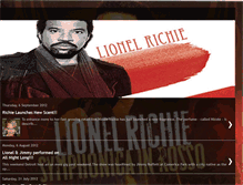 Tablet Screenshot of lionelrichie-tour.blogspot.com