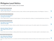 Tablet Screenshot of philippine-local-politics.blogspot.com