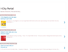 Tablet Screenshot of icity2u.blogspot.com