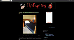 Desktop Screenshot of ellyspuppetblog.blogspot.com