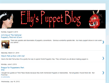 Tablet Screenshot of ellyspuppetblog.blogspot.com