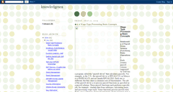 Desktop Screenshot of knowledge111.blogspot.com