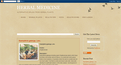 Desktop Screenshot of herb-drugs.blogspot.com